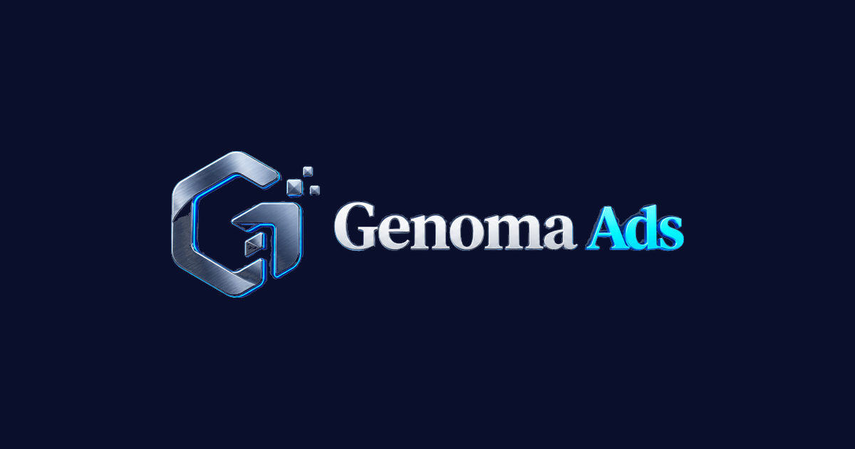 Genoma Ads Brand Brain dashboard showing AI-generated brand analysis